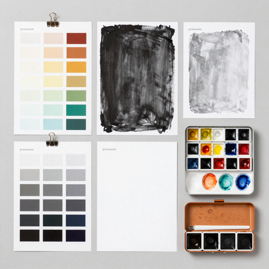 Premium art supplies and creative materials